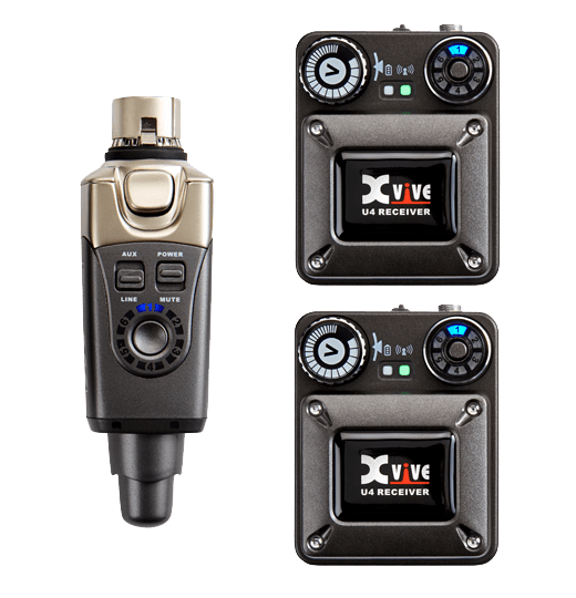 U4 InEar Monitor Wireless System Xvive Audio