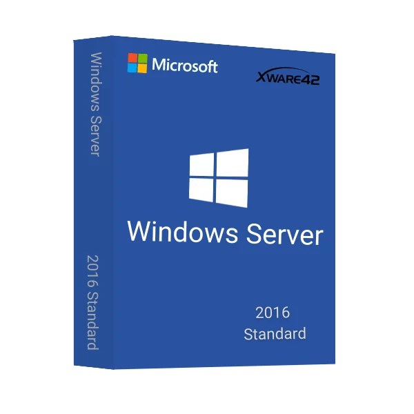 Windows Server Standard 2016 Xware42