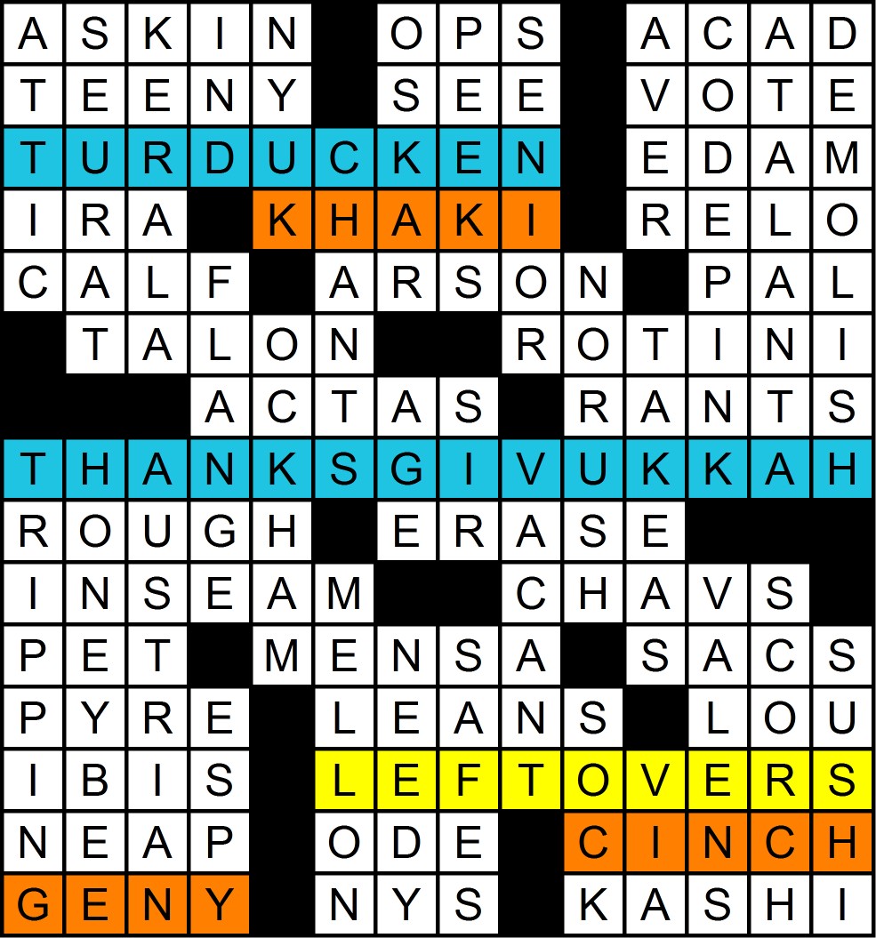 December 2013 Matt Gaffney's Weekly Crossword Contest Page 5
