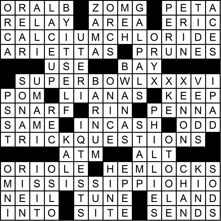 Matt Gaffney',s Weekly Crossword Contest Page 7