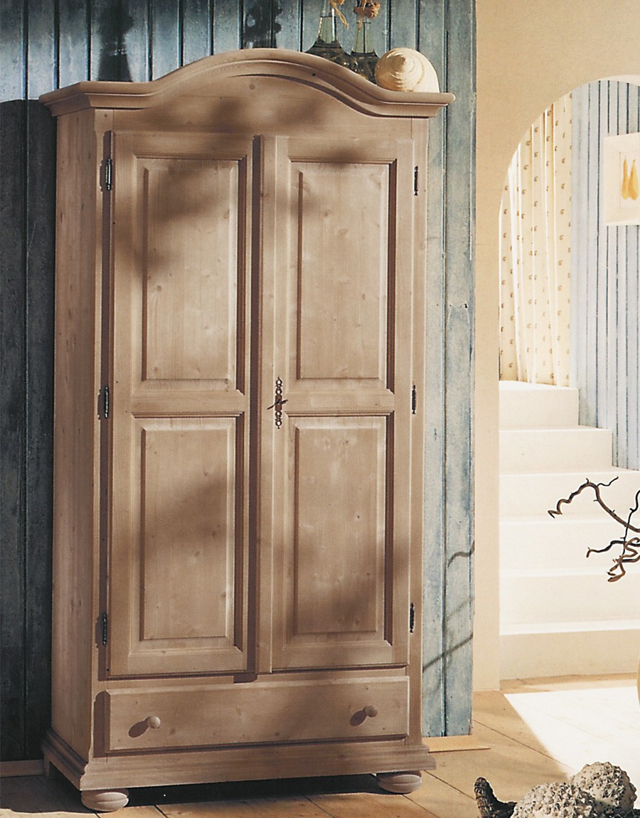 Dielenschrank Landhausstil Innsbruck Fichte Massivholz T22