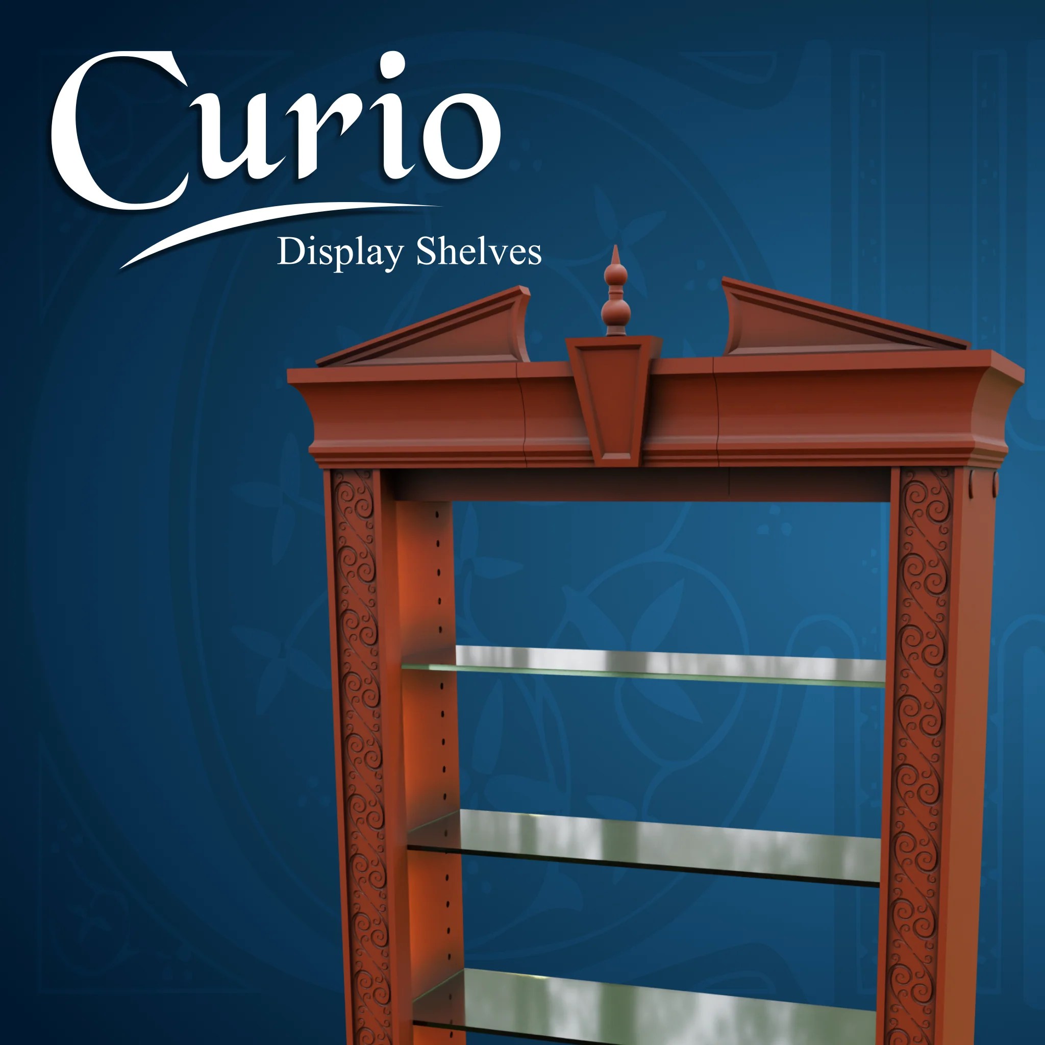 Curio Display Shelves Xykit