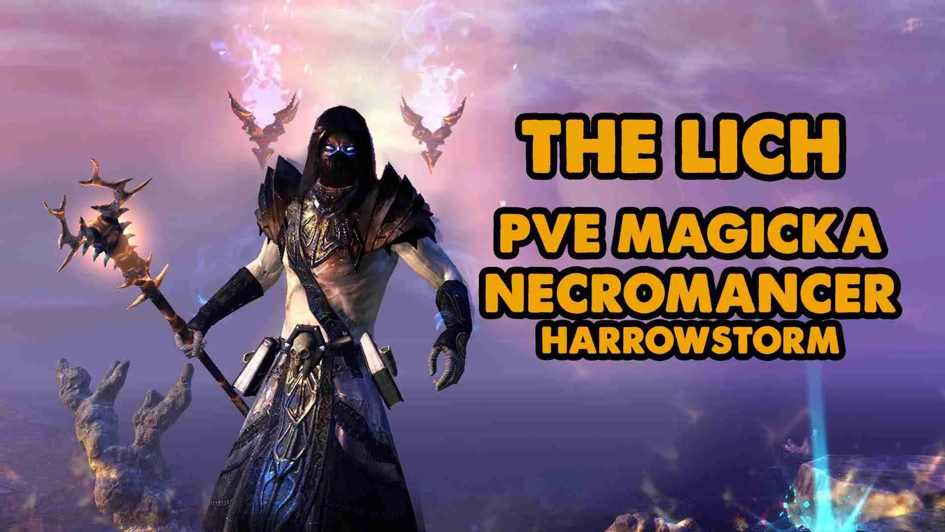 The Lich Xynode Gaming Magicka Necromancer Build