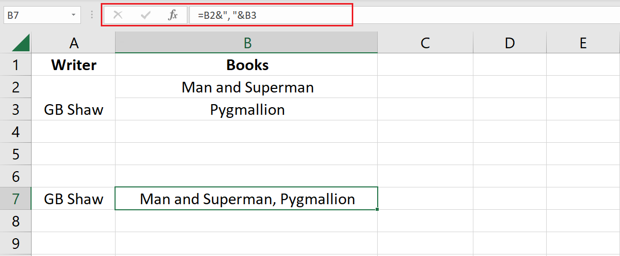 How to Merge Two Rows in Excel Easiest Ways to Do it