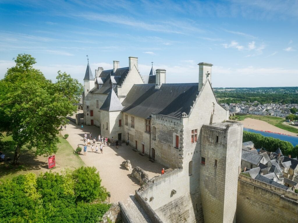 Chinon France A Royal Fortress And A Medieval City