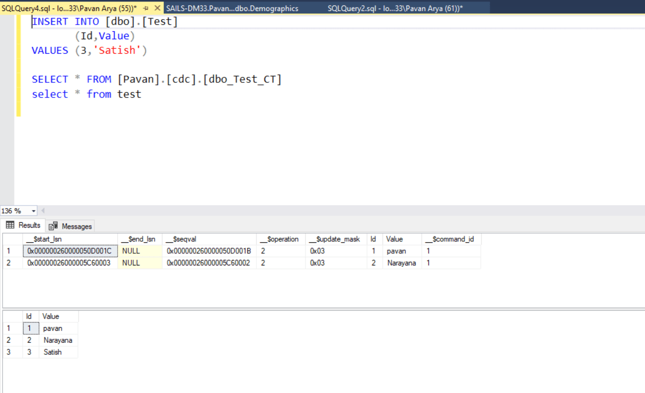 Auditing In SQL Server Using CDC Approach
