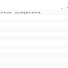 Vic Noble Shirley Hudson Recurring Forex Patterns Xyztraders - 