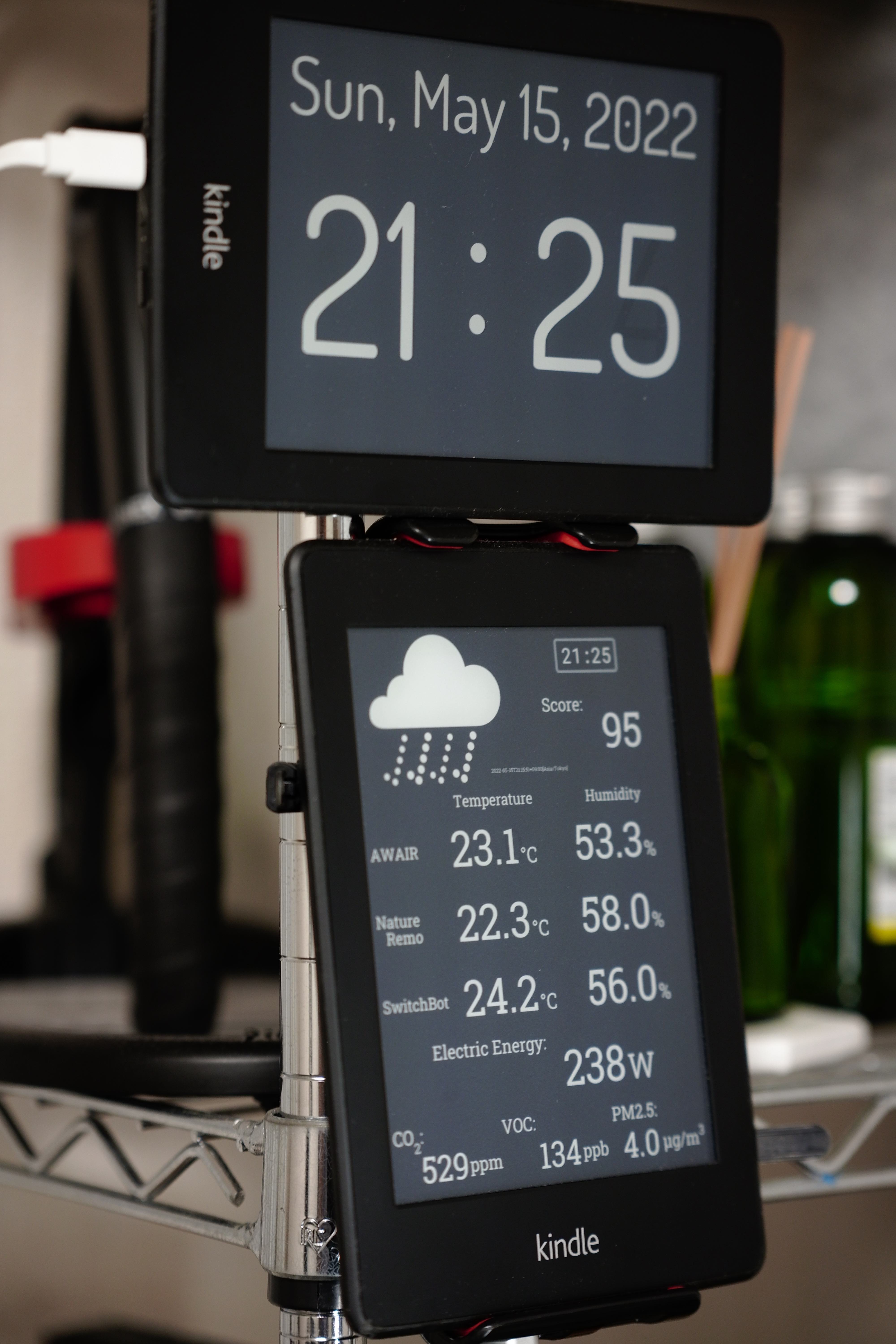 GitHub yyu/kindleclock Kindle Clock Server