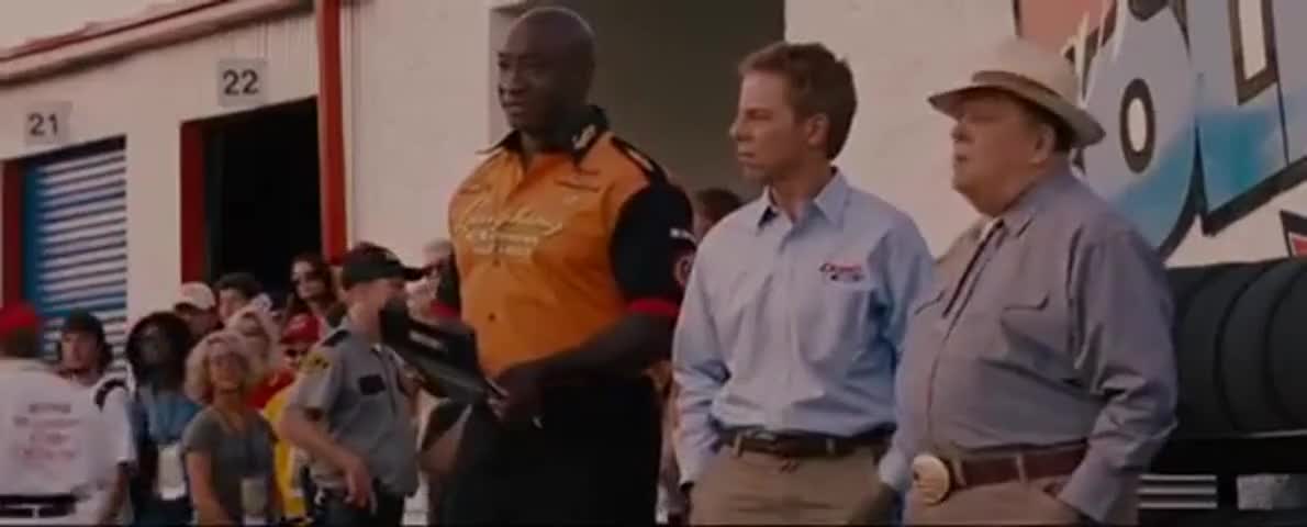 Yarn Ricky Bobby? He's got two first names. Talladega Nights The