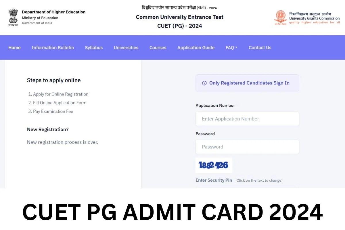 CUET PG Admit Card 2024 (Out) Download Now, Exam Date, Pattern