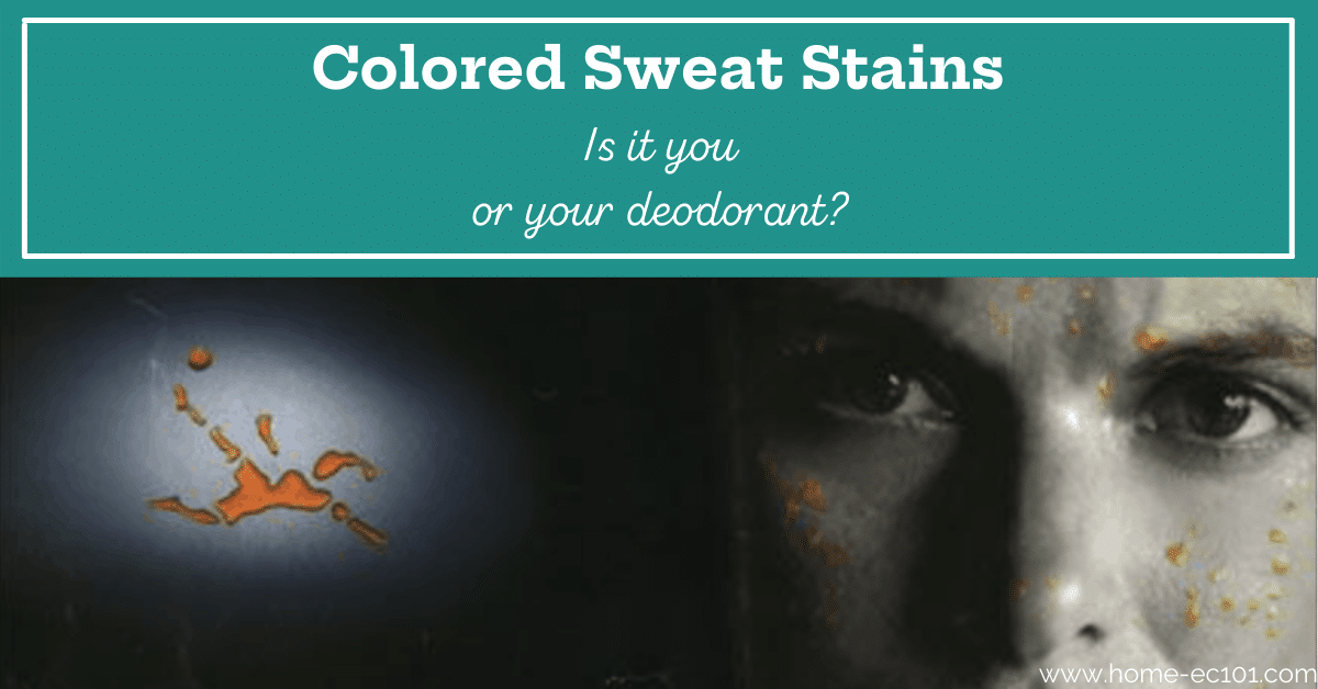 Why Do the Armpits of my Shirts Always Turn Blue or Black? HomeEc 101