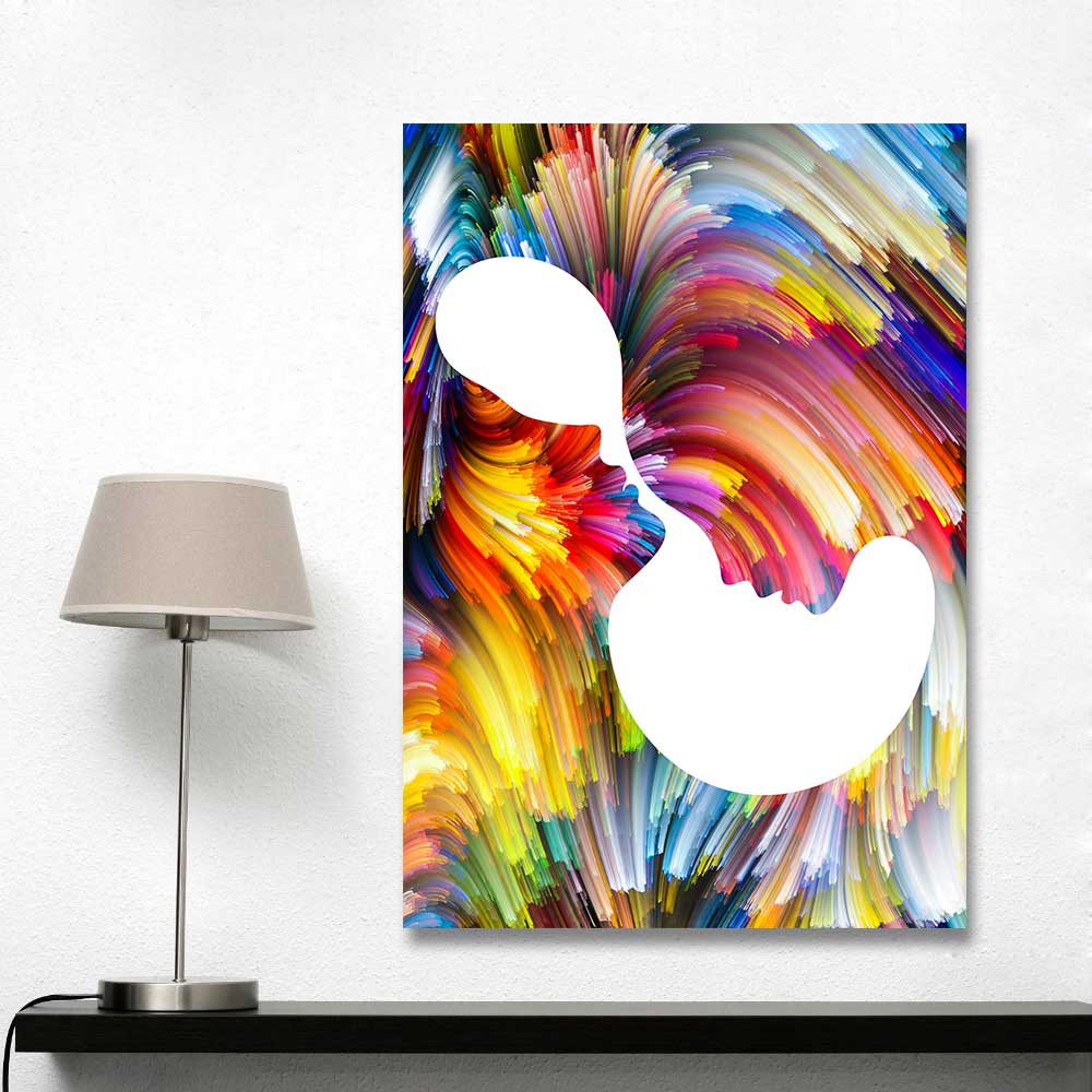 Couple Canvas Painting YaasYaas Your Home Decor Store
