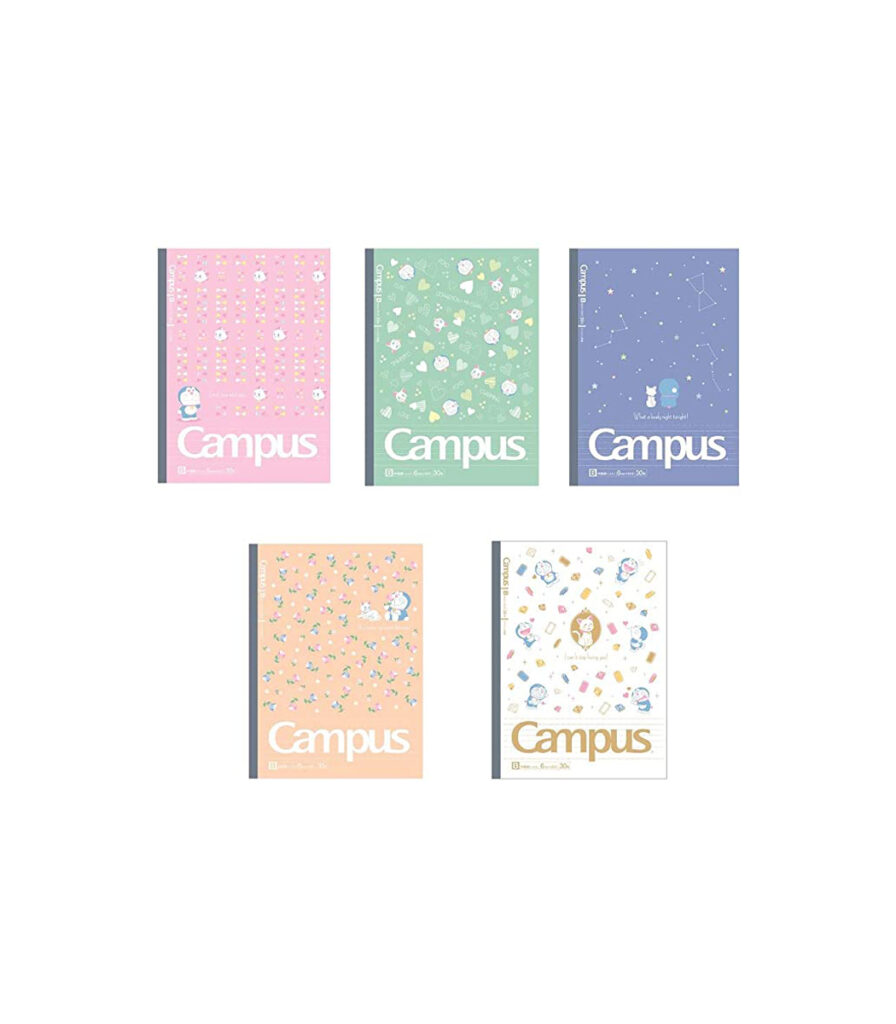 مجموعة دفاتر دورايمون سطور (٥ دفاتر) Yabani Store