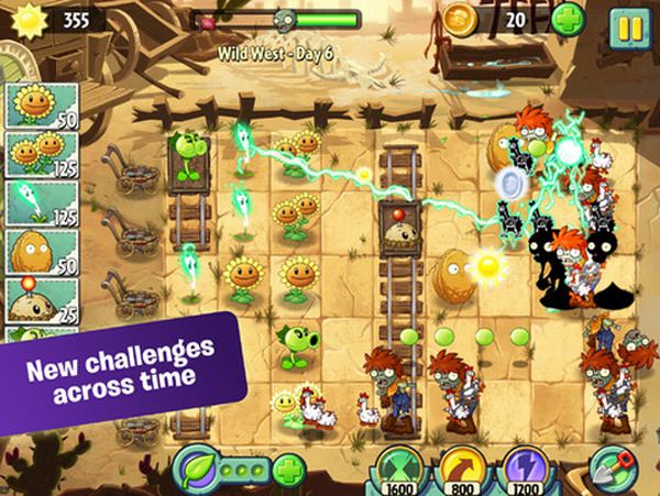 Plants vs. Zombies 2 появилась в App Store Яблык