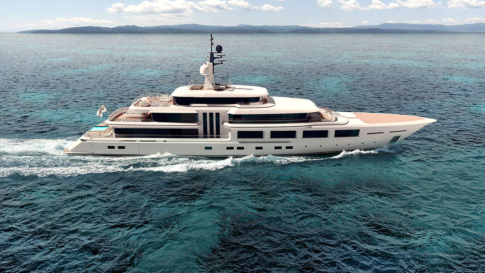 74m Project Barracuda under construction at Turquoise Yachts Yacht