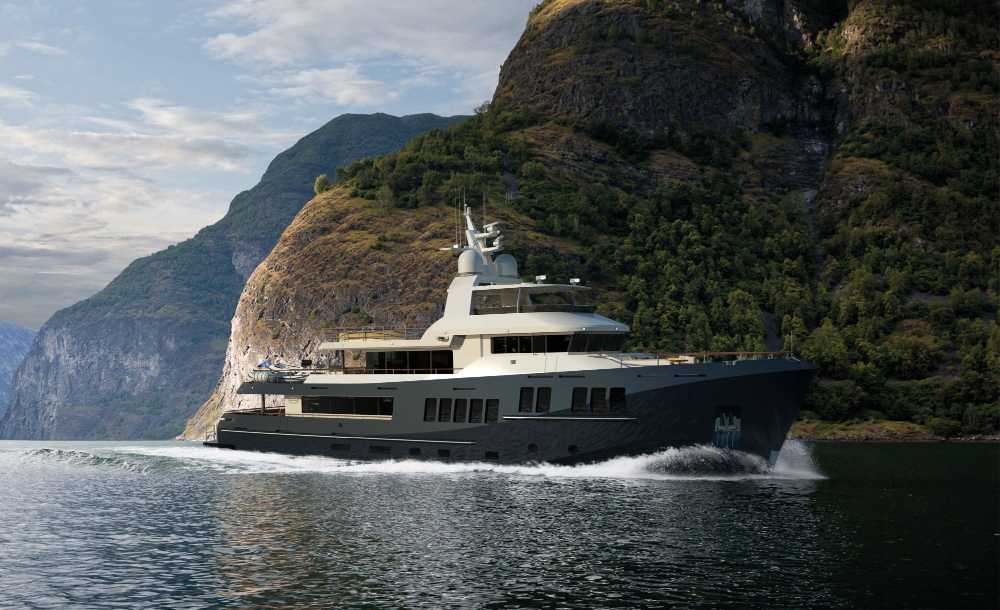Bering Yachts extends its Expedition series with 40m explorer Yacht
