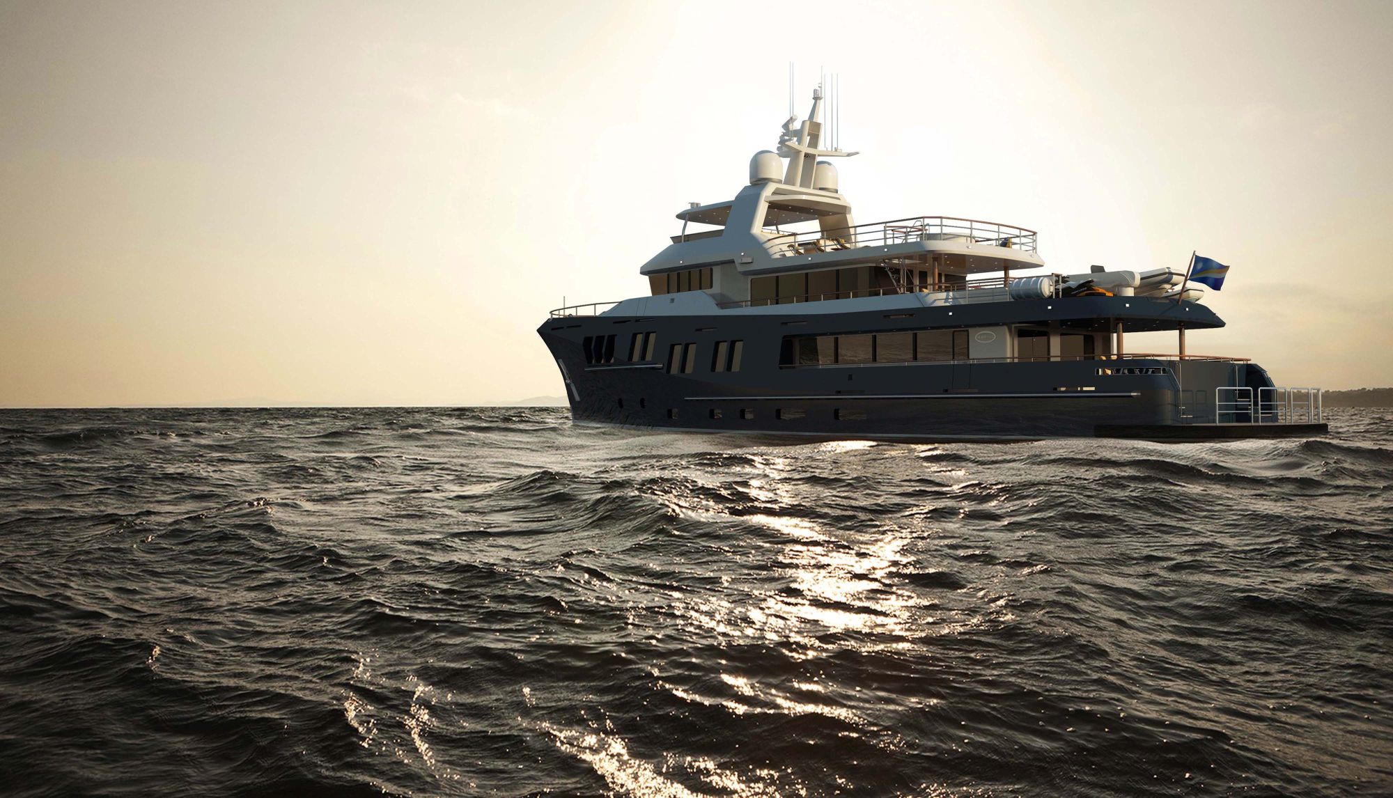 Bering Yachts extends its Expedition series with 40m explorer Yacht