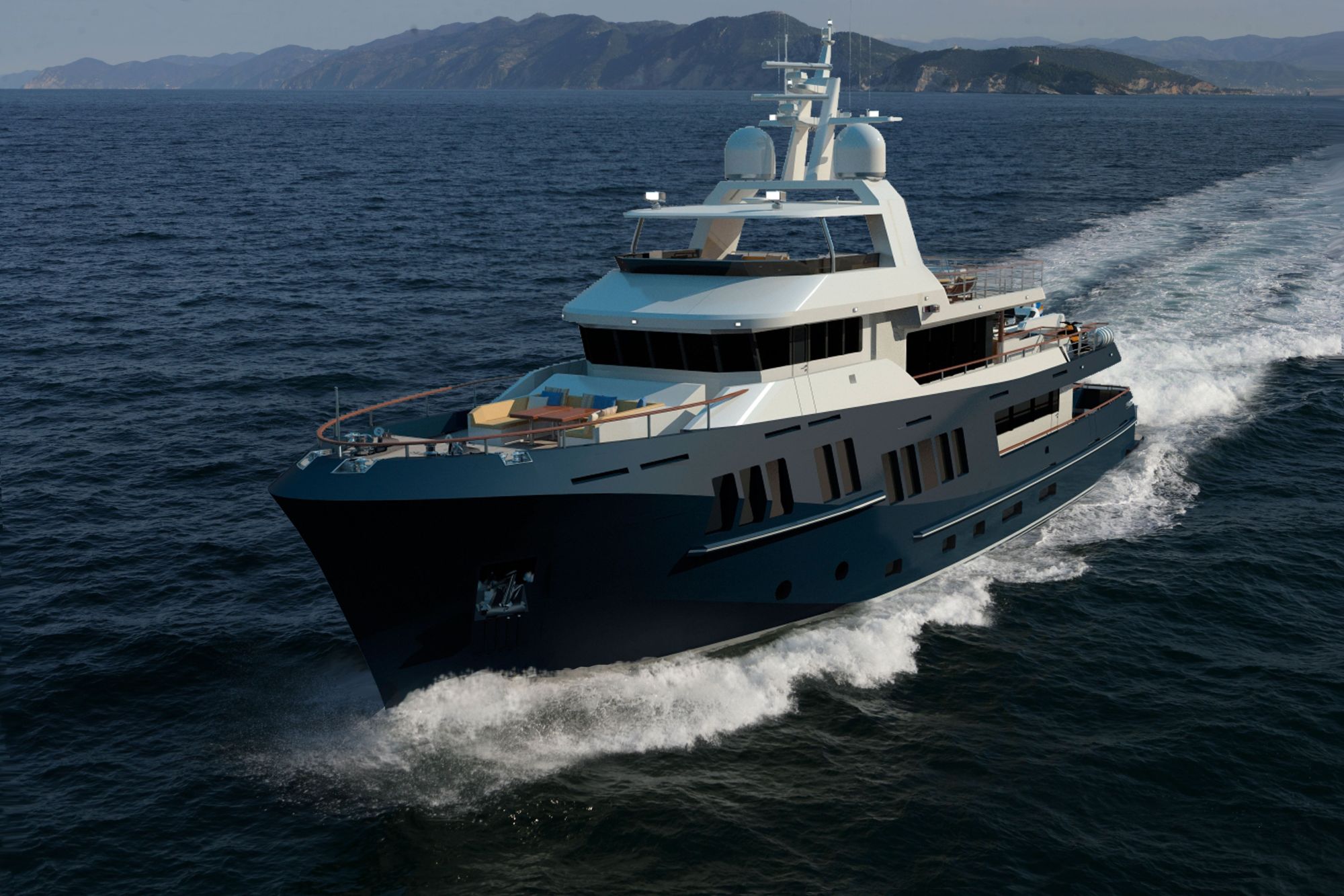 Bering Yachts extends its Expedition series with 40m explorer Yacht