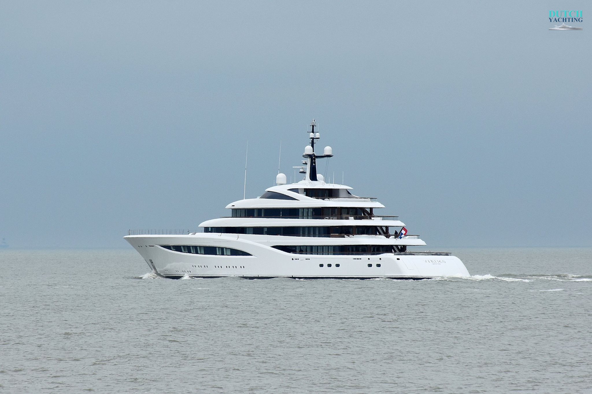 Feadship Vertigo undergoing final sea trials ahead of her delivery