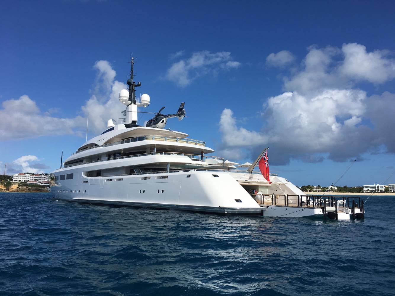 Vava II spotted in Anguilla, BWI Yacht Harbour