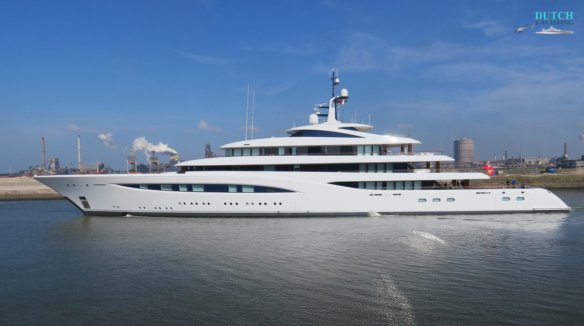 Feadship delivers 96.6m superyacht Vertigo Yacht Harbour
