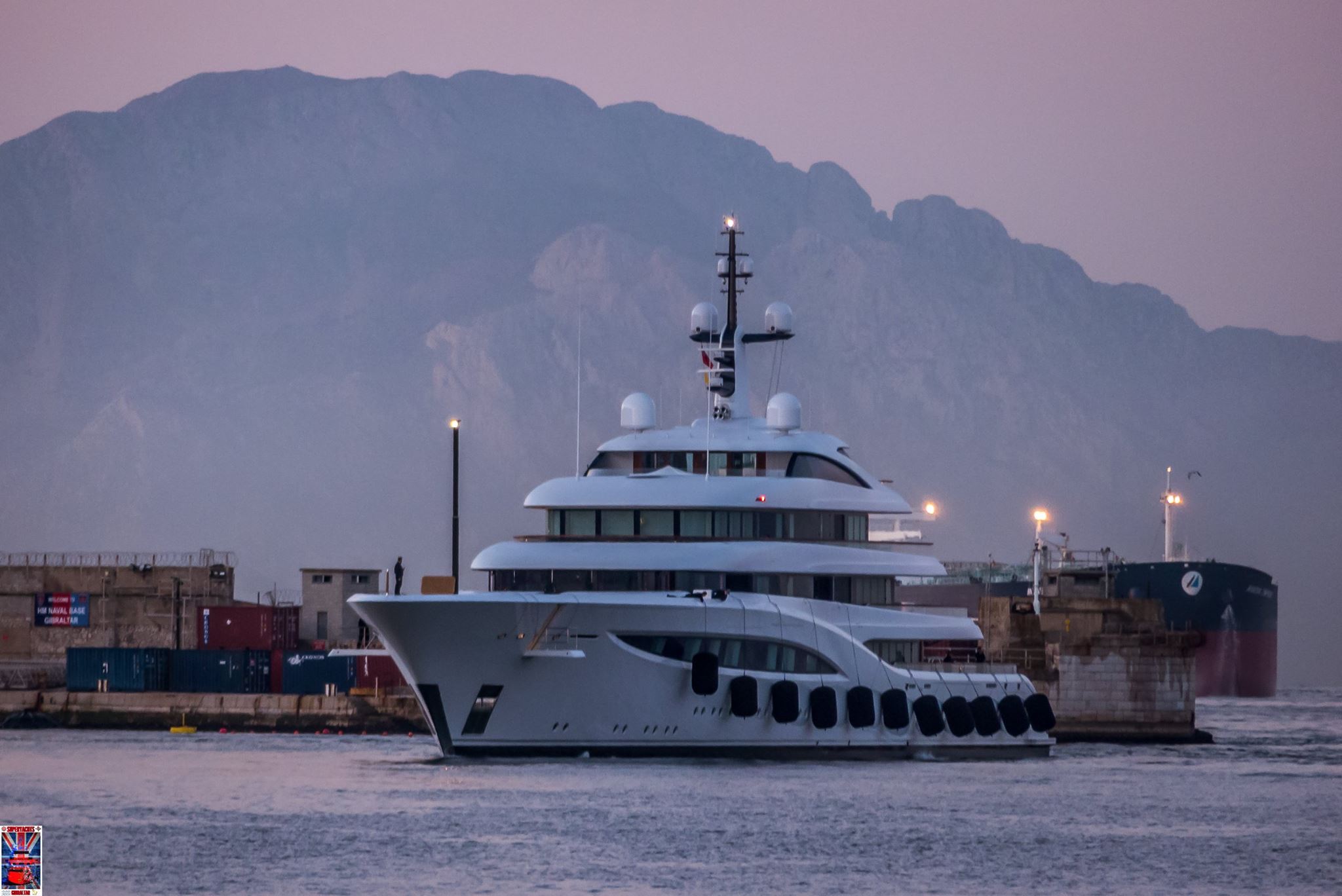 Vertigo spotted in Gibraltar Yacht Harbour
