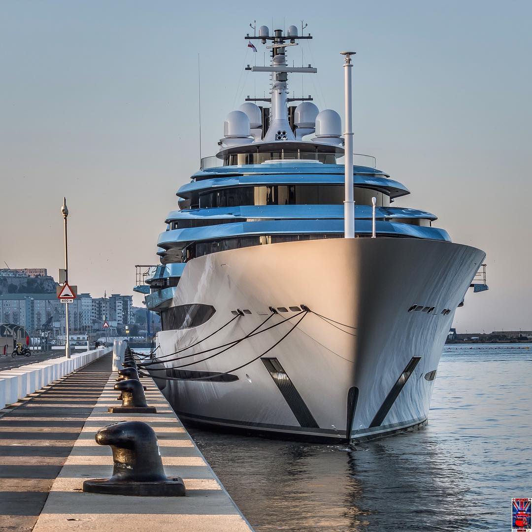 Jubilee spotted in Gibraltar Yacht Harbour