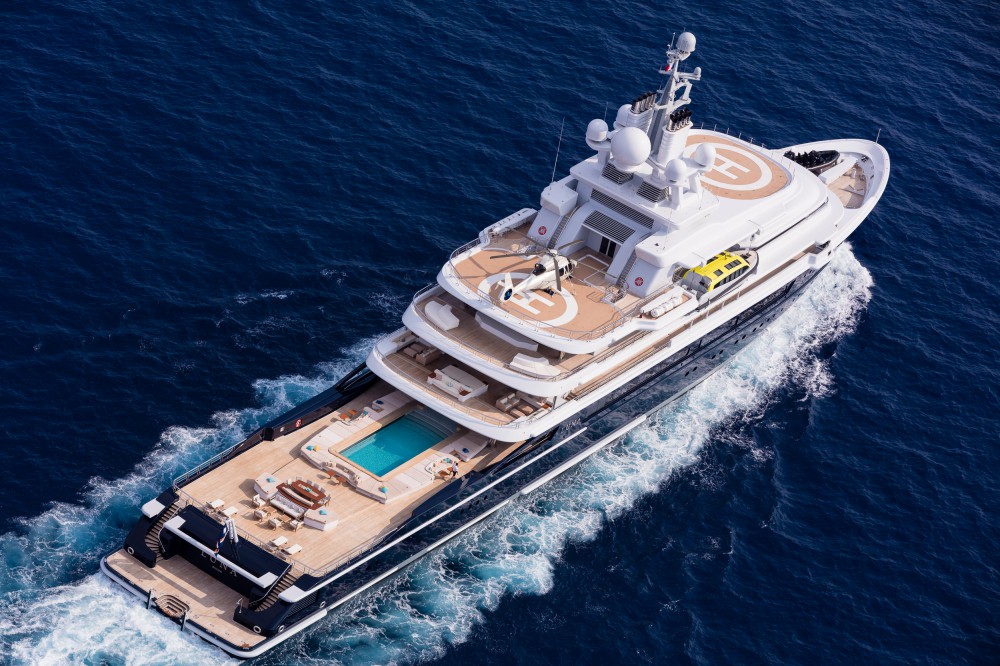 Luna the world's 3rd largest explorer yacht Yacht Harbour