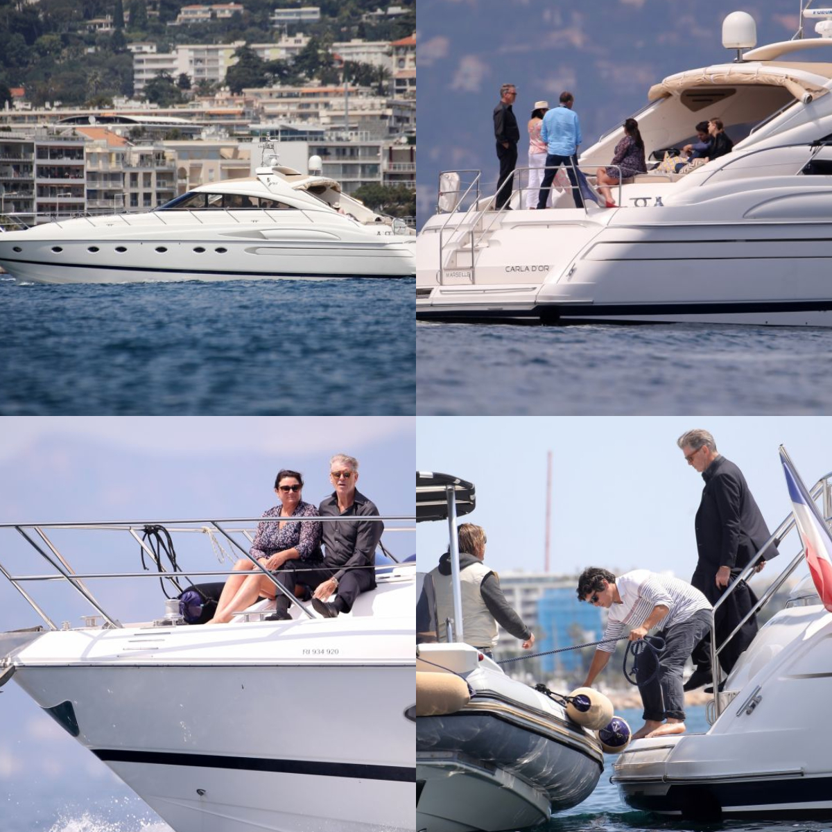Celebrities spotted on the yachts during the Cannes Film Festival