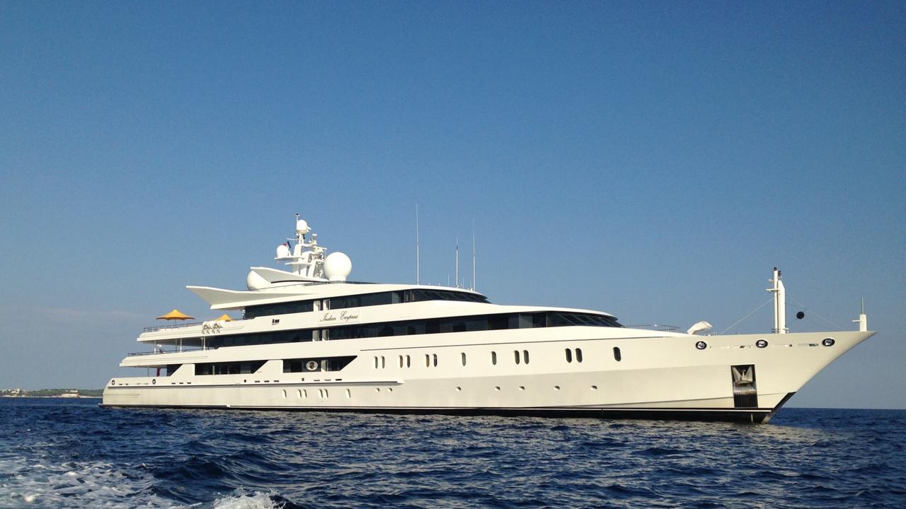 95metre billionaire's superyacht Indian Empress is sold to pay off
