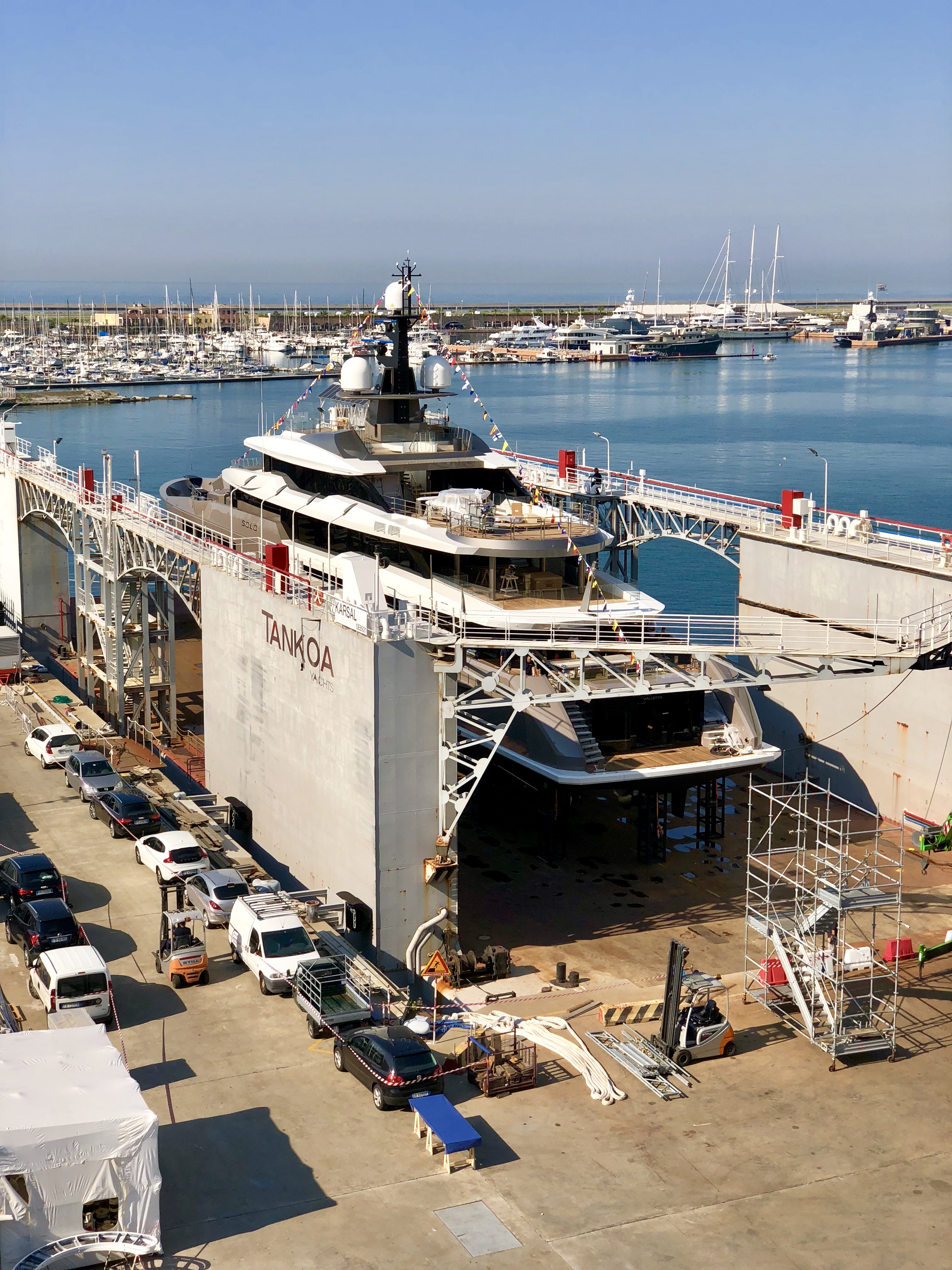 72metre S701 Solo launched by Tankoa Yachts Yacht Harbour