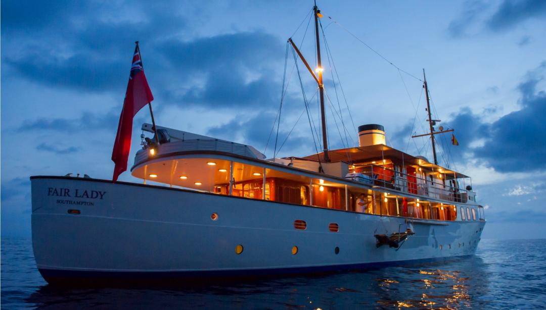 New owner for the 1920s classic motor yacht Fair Lady Yacht Harbour