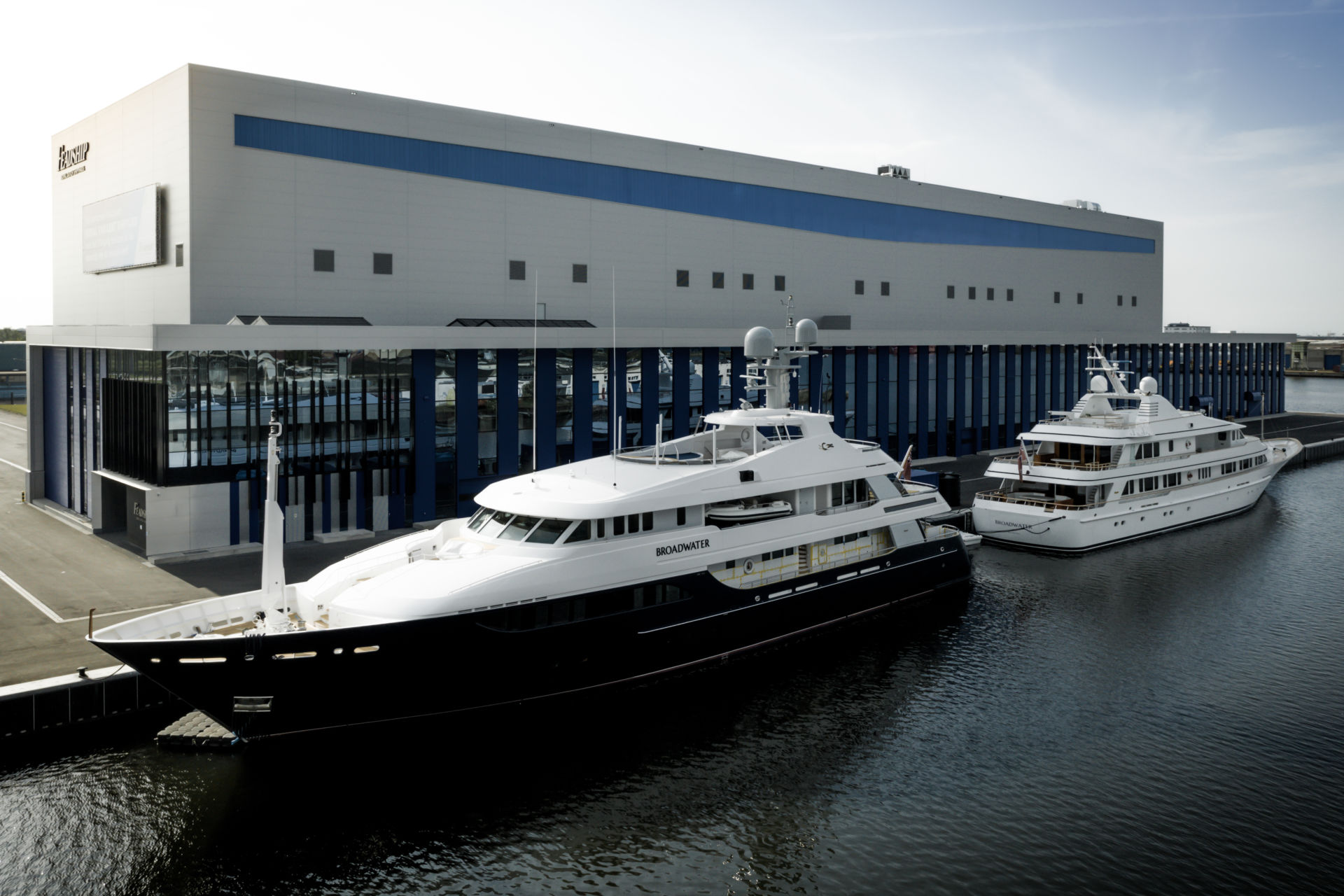 50m Feadship Broadwater returns to homeyard for presale works Yacht