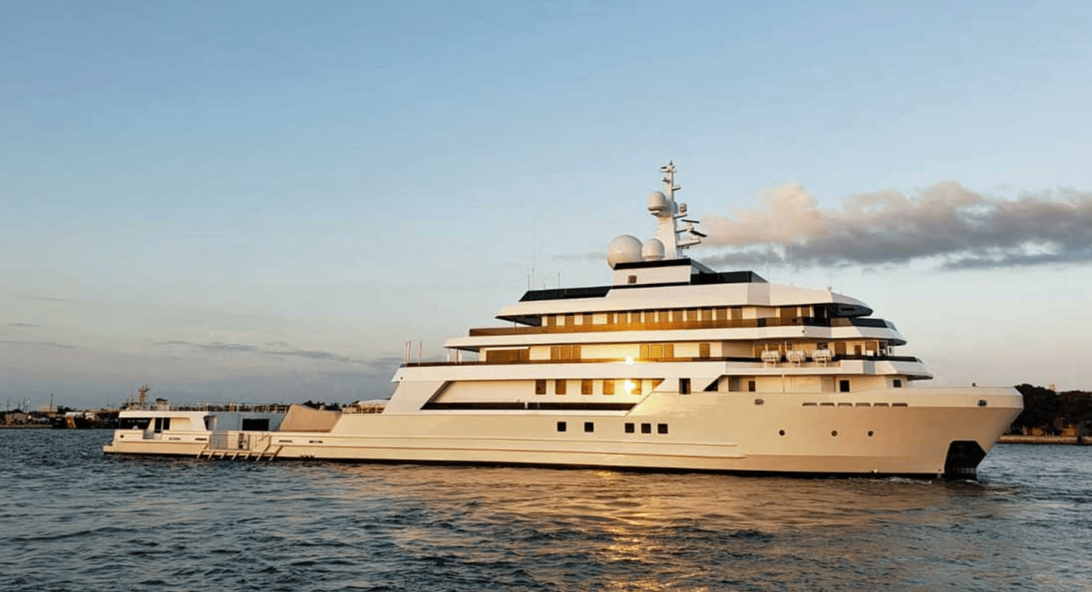 90m superyacht Voyager the largest commercial ship converted in the