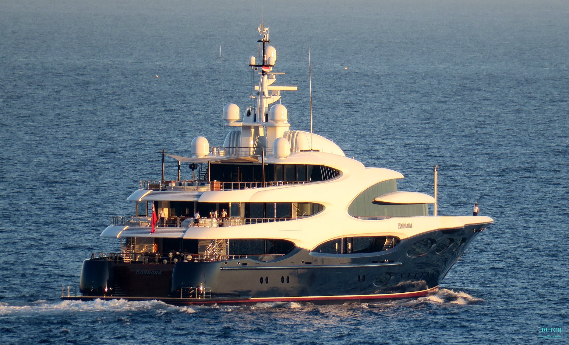 Billionaire’s EUR 165 million superyacht Barbara spotted in Monaco