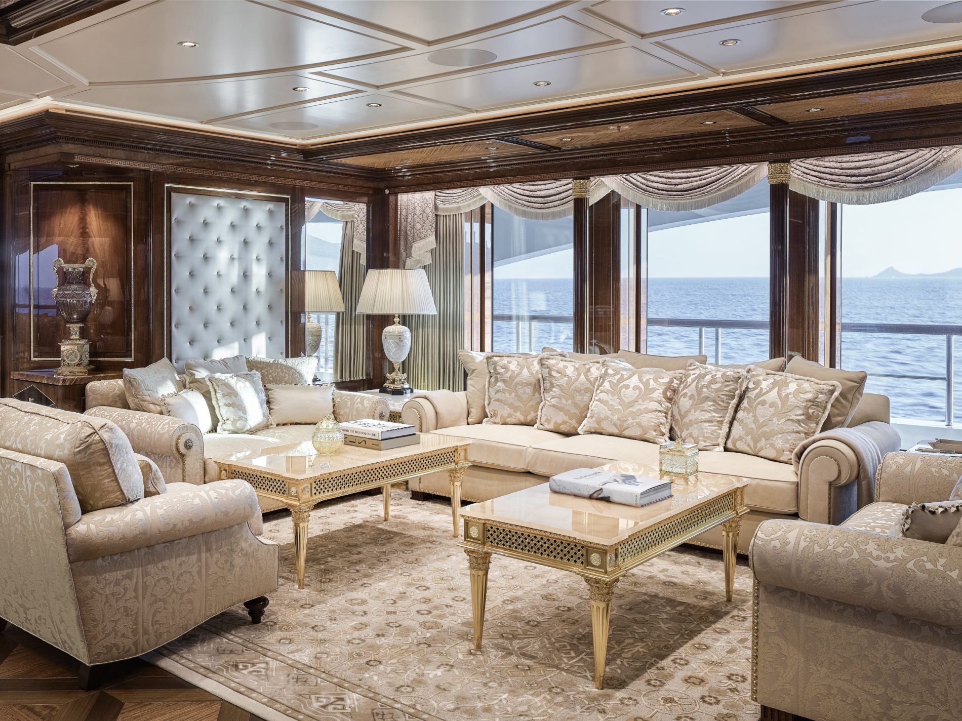 Inside Amadea the 106meter Lürssen superyacht Yacht Harbour