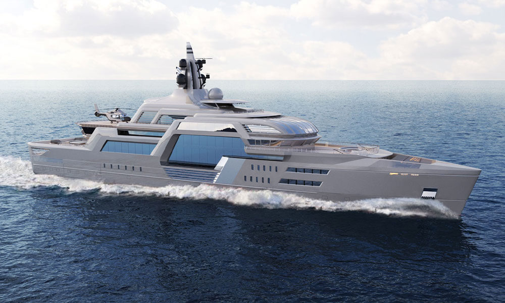 Top 5 largest explorer yachts concepts Yacht Harbour