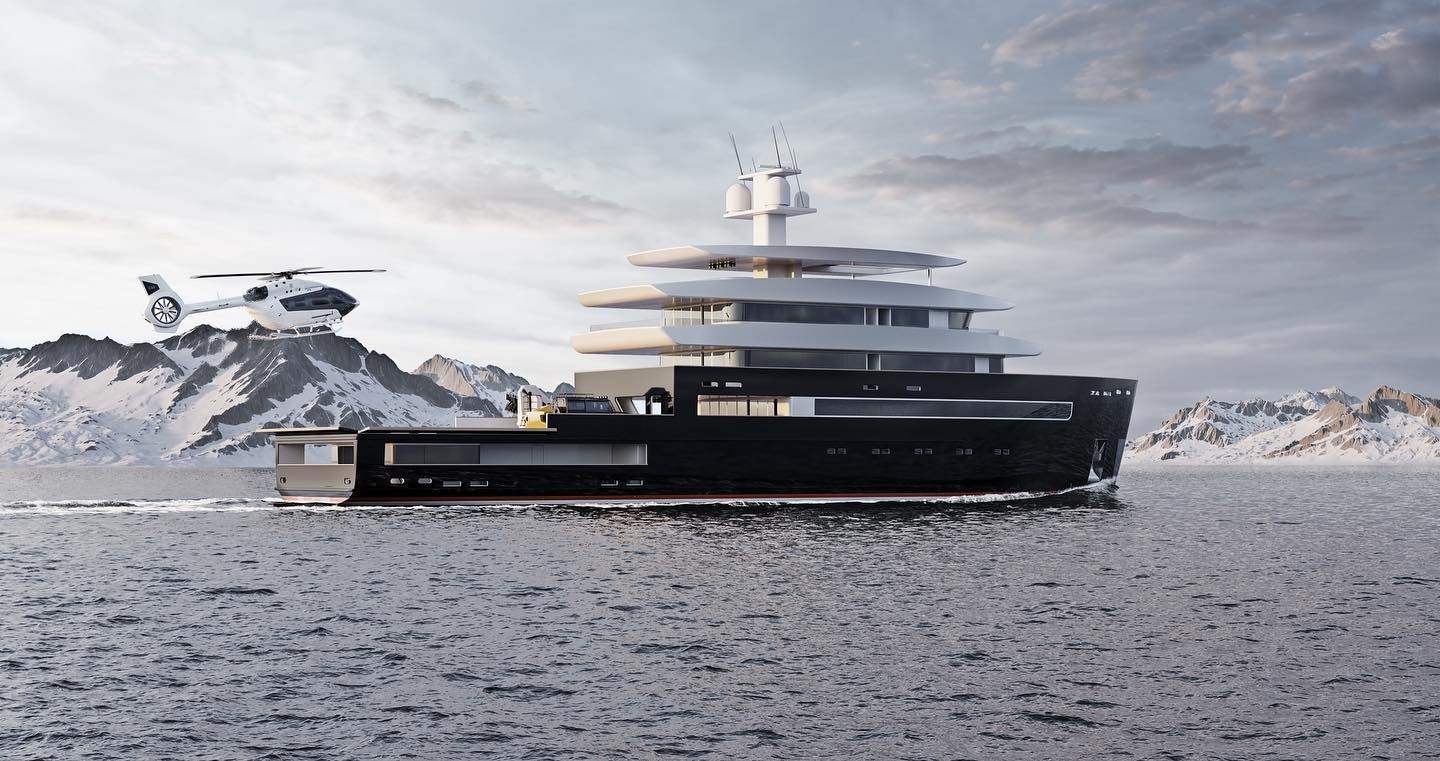 Iddes Yachts introduces 55m Expedition Superyacht Concept Yacht Harbour