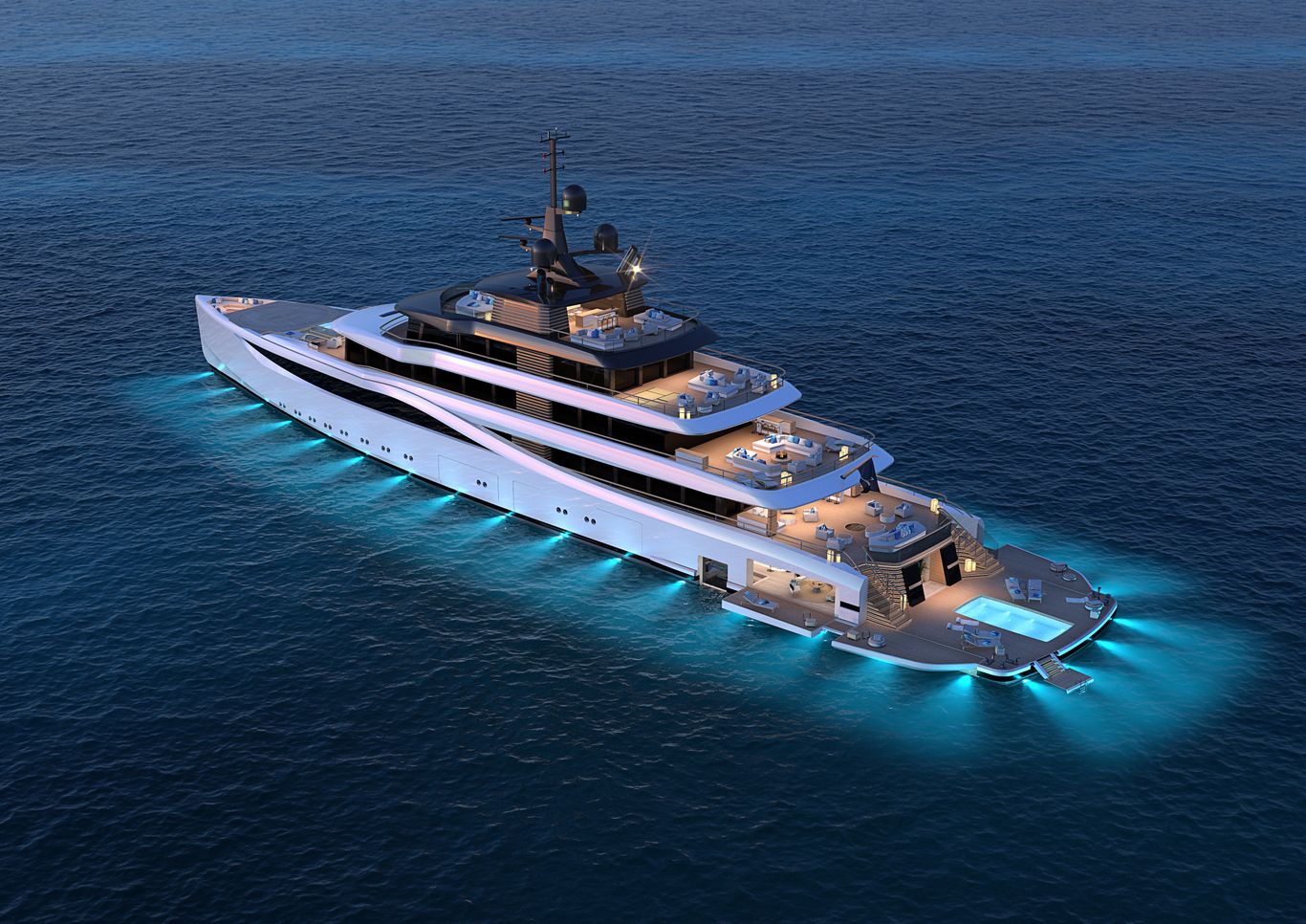 Slipstream new superyacht concept from Nauta Design Yacht Harbour