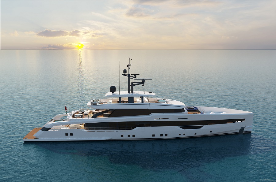 New Details About CRN’s Bespoke 52m M/Y 142 Yacht Harbour
