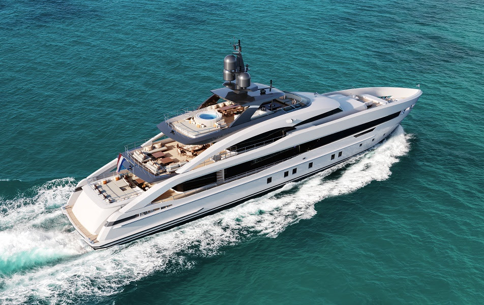 Heesen's 50m Superyacht Project Sapphire Sold and Received a New Name