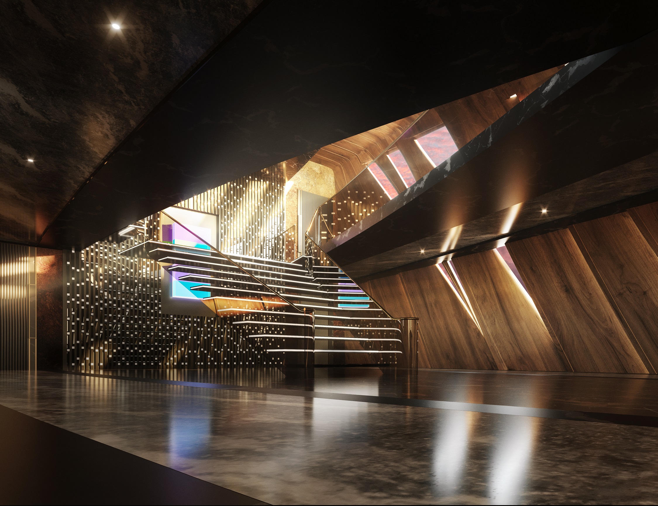 A Closer Look at 70m Trimaran Concept Bond Girl Yacht Harbour