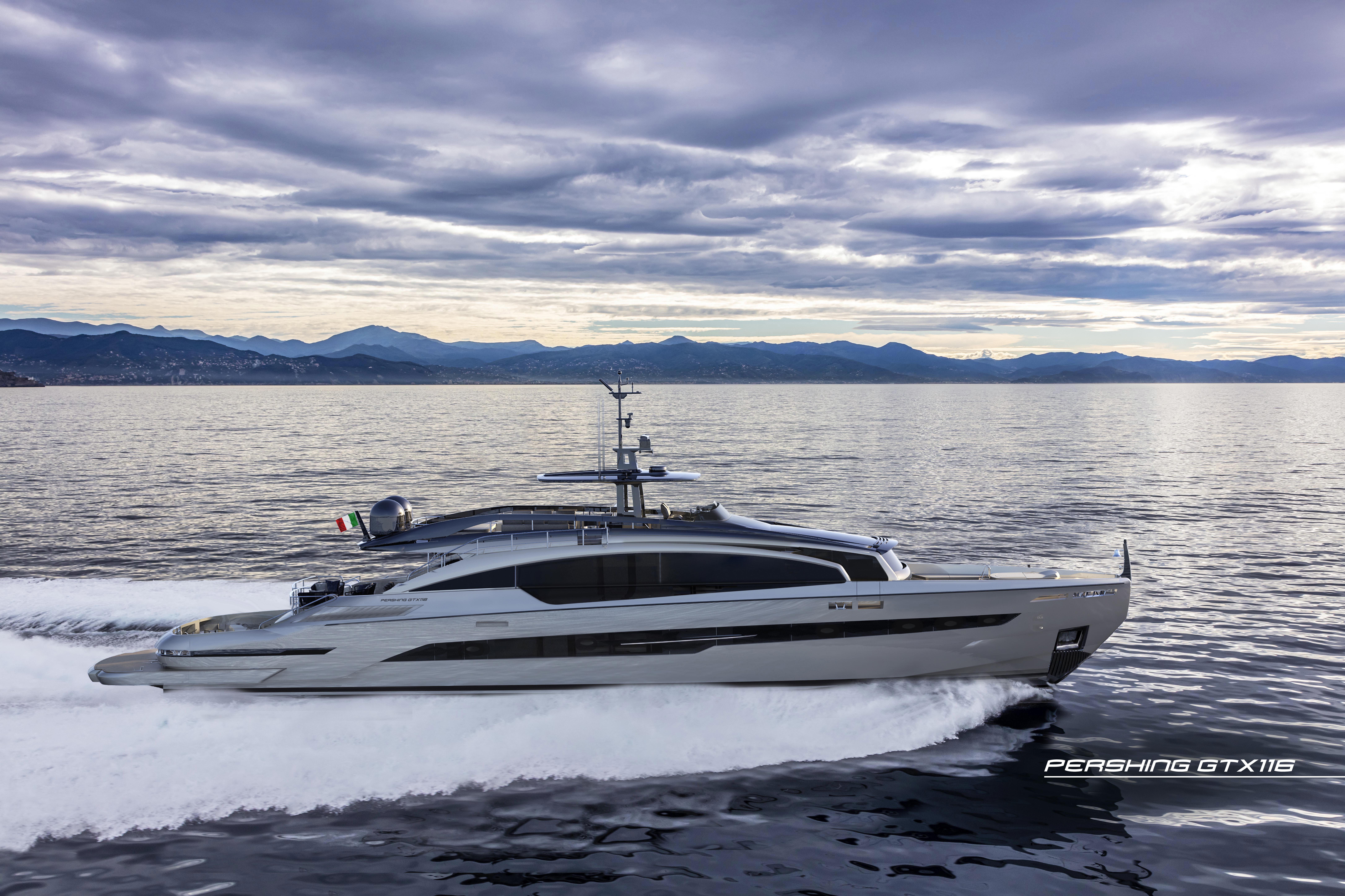 Aqua Yacht Harbor Boat Show 2023 New Pershing Gtx Series Presented In Miami By Ferretti Group - Yacht Harbour