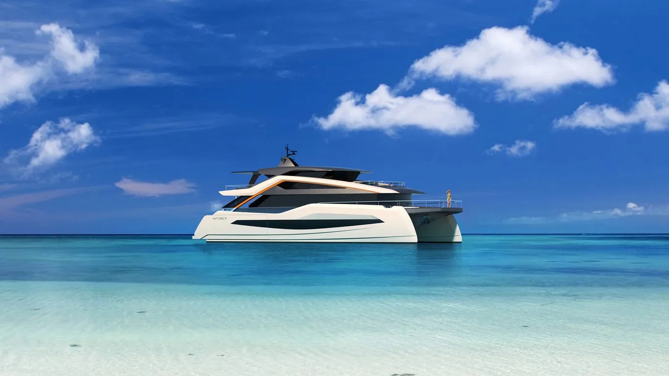 Naples Boat Show Jan 2023 Catamaran Concept Widercat 92 Presented By Wider Yachts - Yacht Harbour