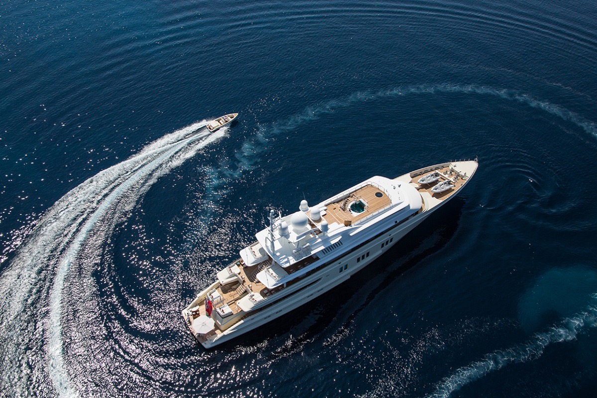 73m Coral Ocean Now Available for Charter with Ahoy Club Yacht Harbour