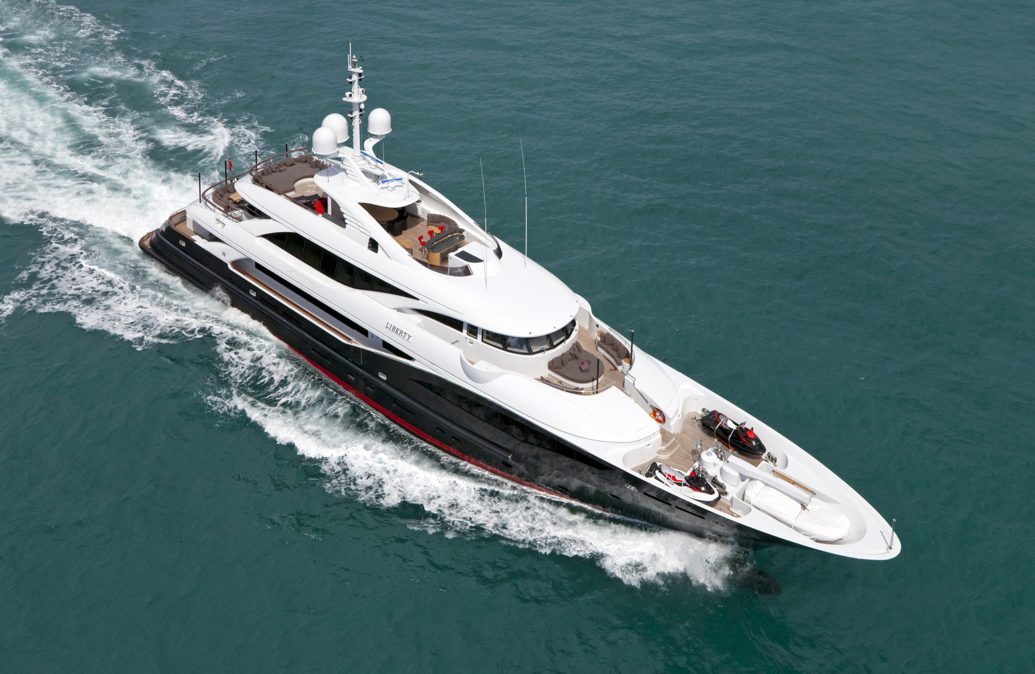 Motor Yacht Liberty Is Available for Charter in the Mediterranean
