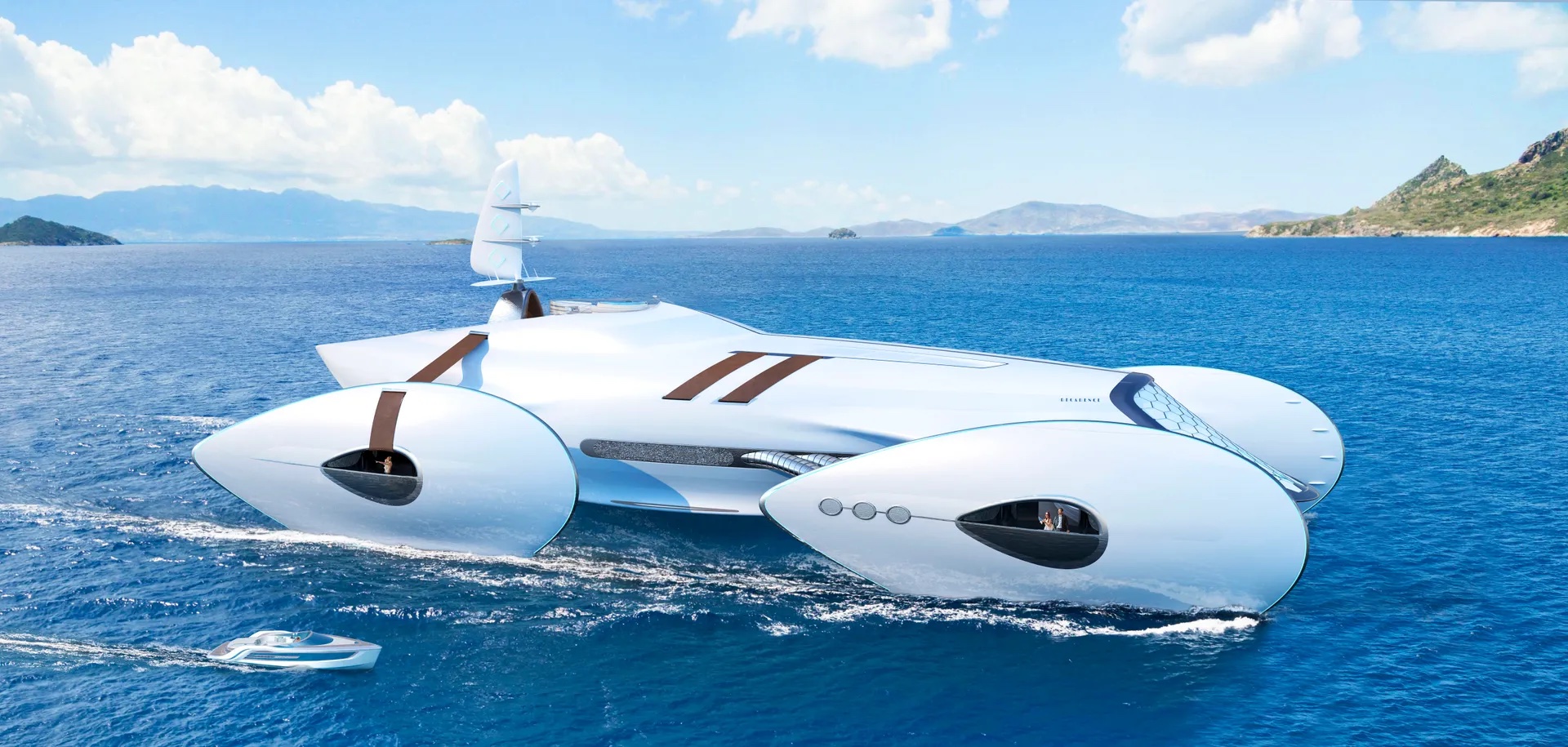 80m Catamaran Concept Decadence Unveiled by Andy Waugh Yacht Harbour