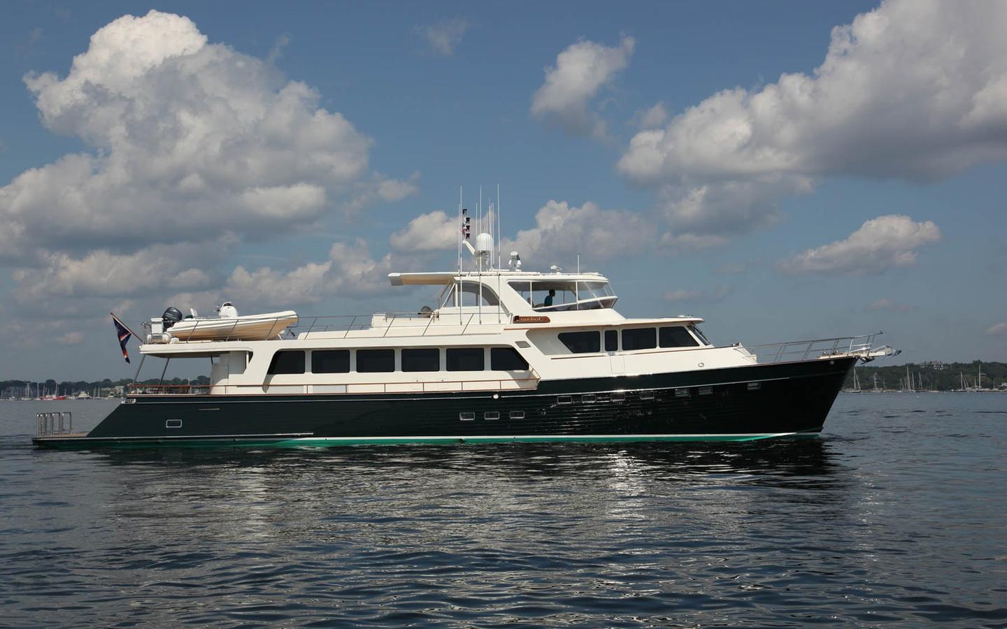 Motor yacht Kakawi Marlow Norsemen Yacht Harbour