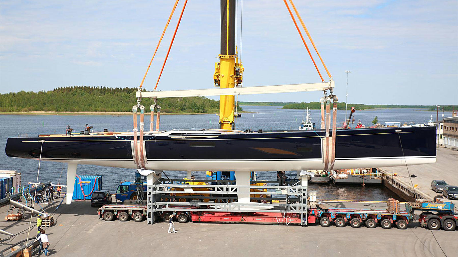 Baltic Yachts launches Baltic 130 sailing superyacht Yacht Harbour