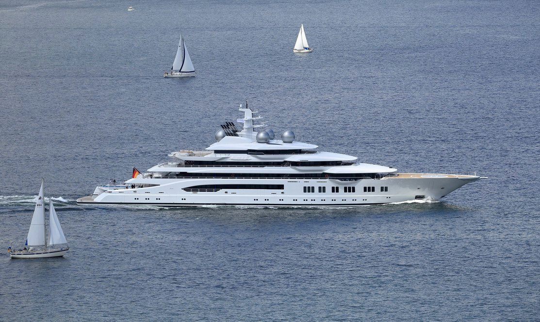 106m Lurssen's Project Mistral on sea trials Yacht Harbour